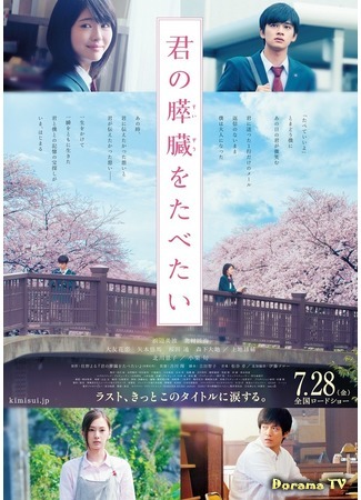 дорама Я хочу съесть твою поджелудочную (I Want to Eat Your Pancreas: Kimi no Suizo wo Tabetai) 01.03.17